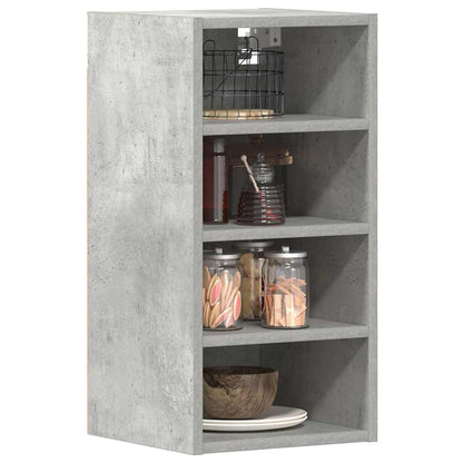 Mobile Pensile Grigio Cemento 30x29,5x60 cm Legno Multistrato