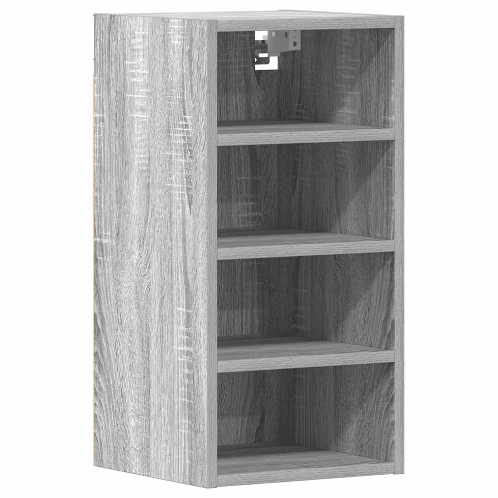 Mobile Pensile Grigio Sonoma 30x29,5x60 cm in Legno Multistrato