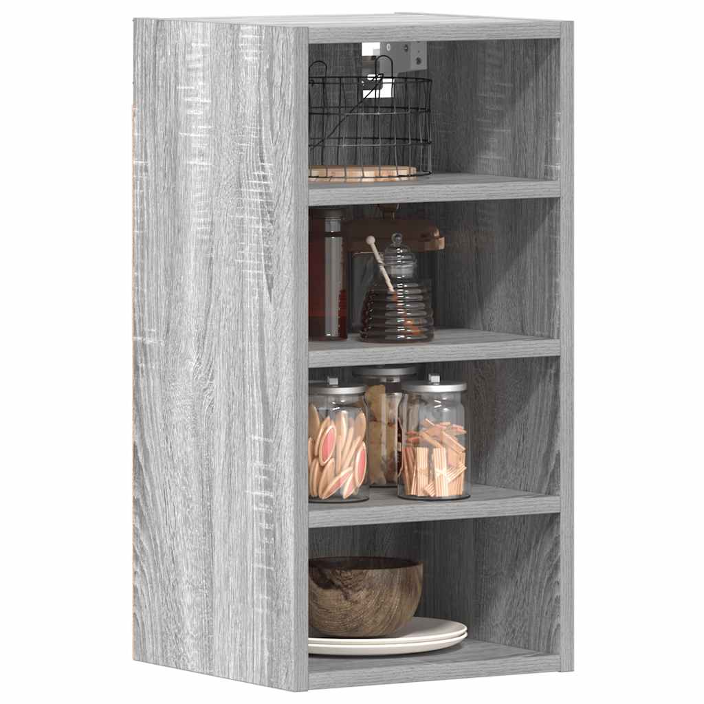 Mobile Pensile Grigio Sonoma 30x29,5x60 cm in Legno Multistrato