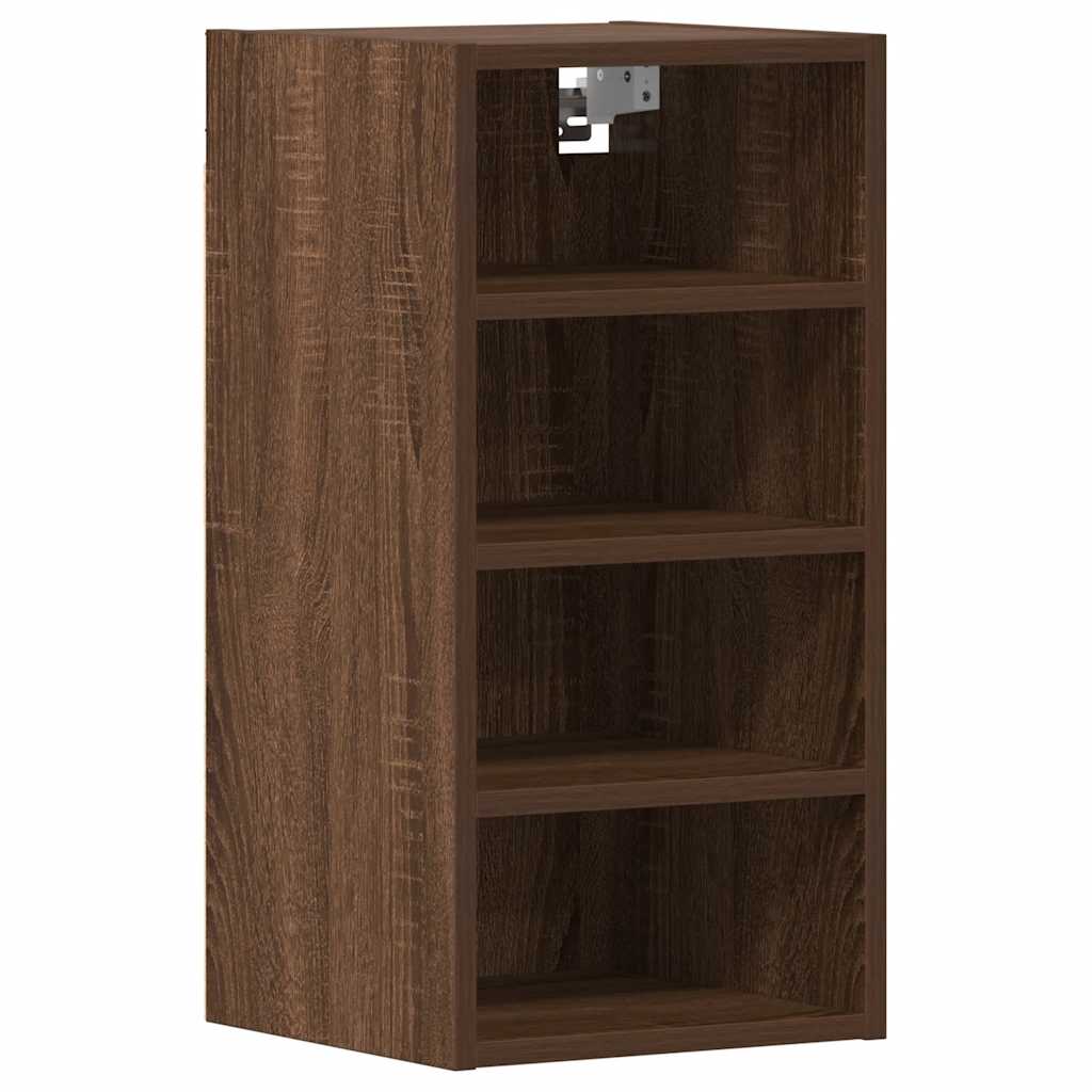 Mobile Pensile Rovere Marrone 30x29,5x60 cm Legno Multistrato