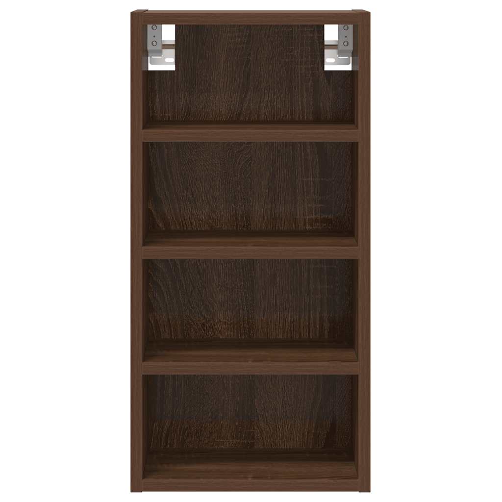 Mobile Pensile Rovere Marrone 30x29,5x60 cm Legno Multistrato