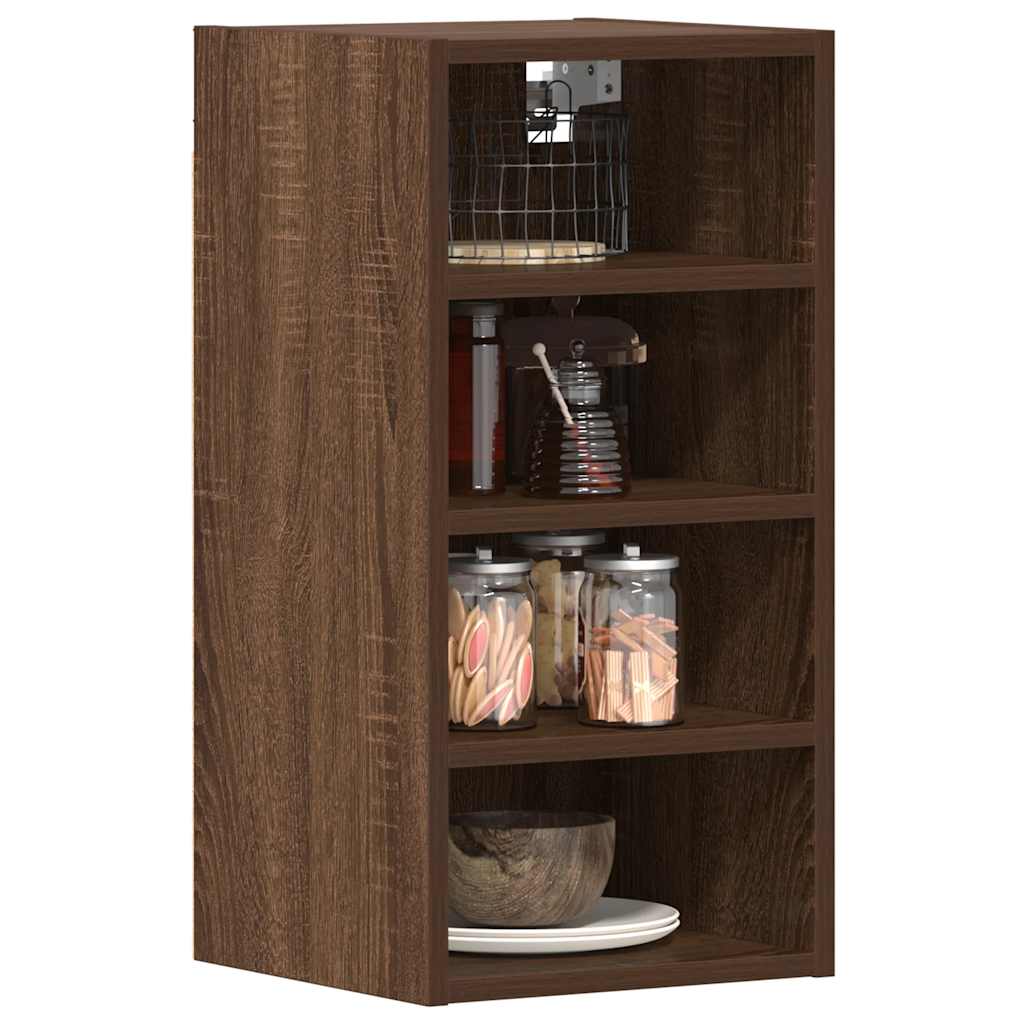 Mobile Pensile Rovere Marrone 30x29,5x60 cm Legno Multistrato