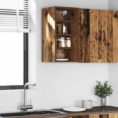 Mobile Pensile Legno Antico 30x29,5x60 cm in Legno Multistrato