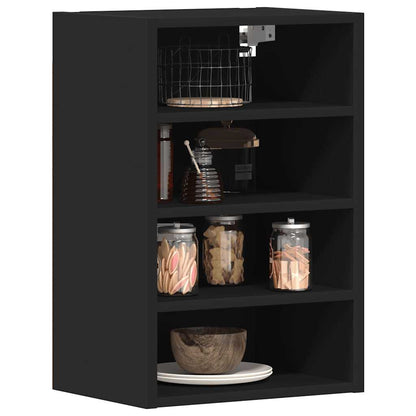 Mobile Pensile Nero 40x29,5x60 cm in Legno Multistrato