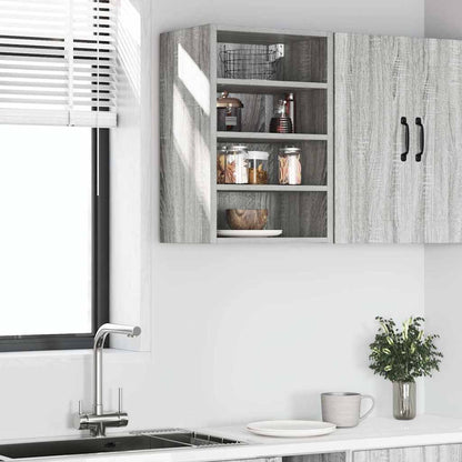 Mobile Pensile Grigio Sonoma 40x29,5x60 cm in Legno Multistrato