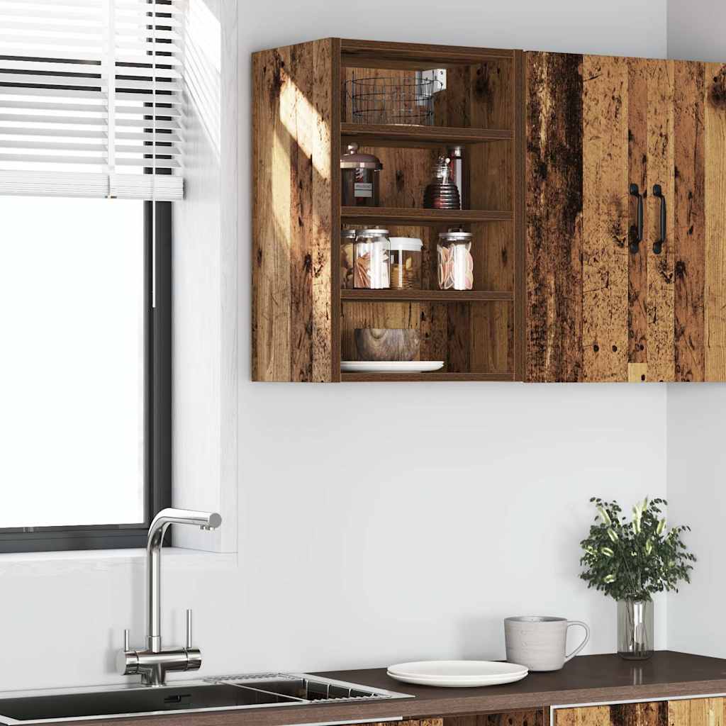 Mobile Pensile Legno Antico 40x29,5x60 cm in Legno Multistrato
