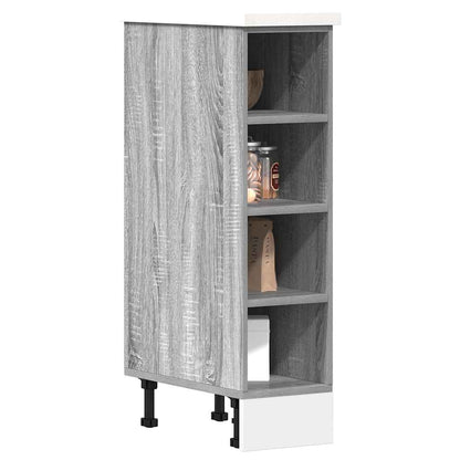Armadio Inferiore Grigio Sonoma 20x44,5x81,5 cm in Truciolato