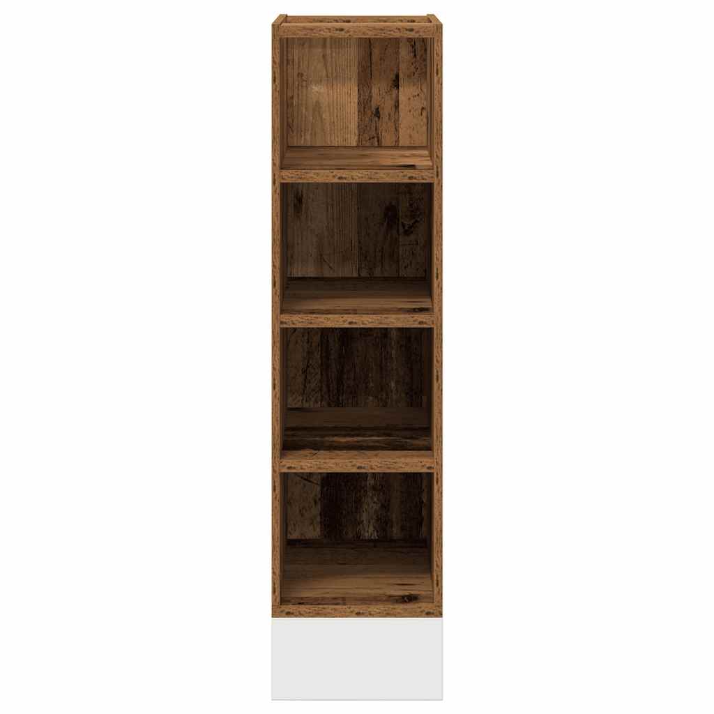 Armadio Inferiore Legno Vecchio 20x44,5x81,5 cm in Truciolato