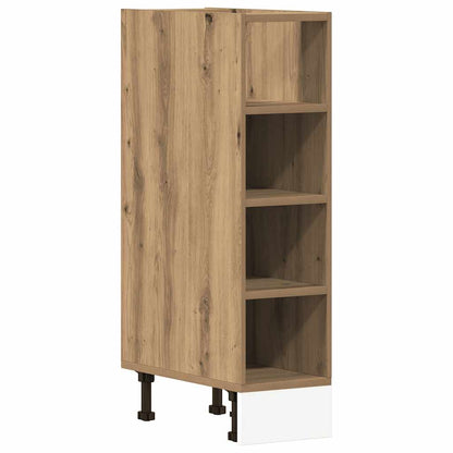 Armadio Inferiore Rovere Artigianale 20x44,5x81,5 cm Truciolato