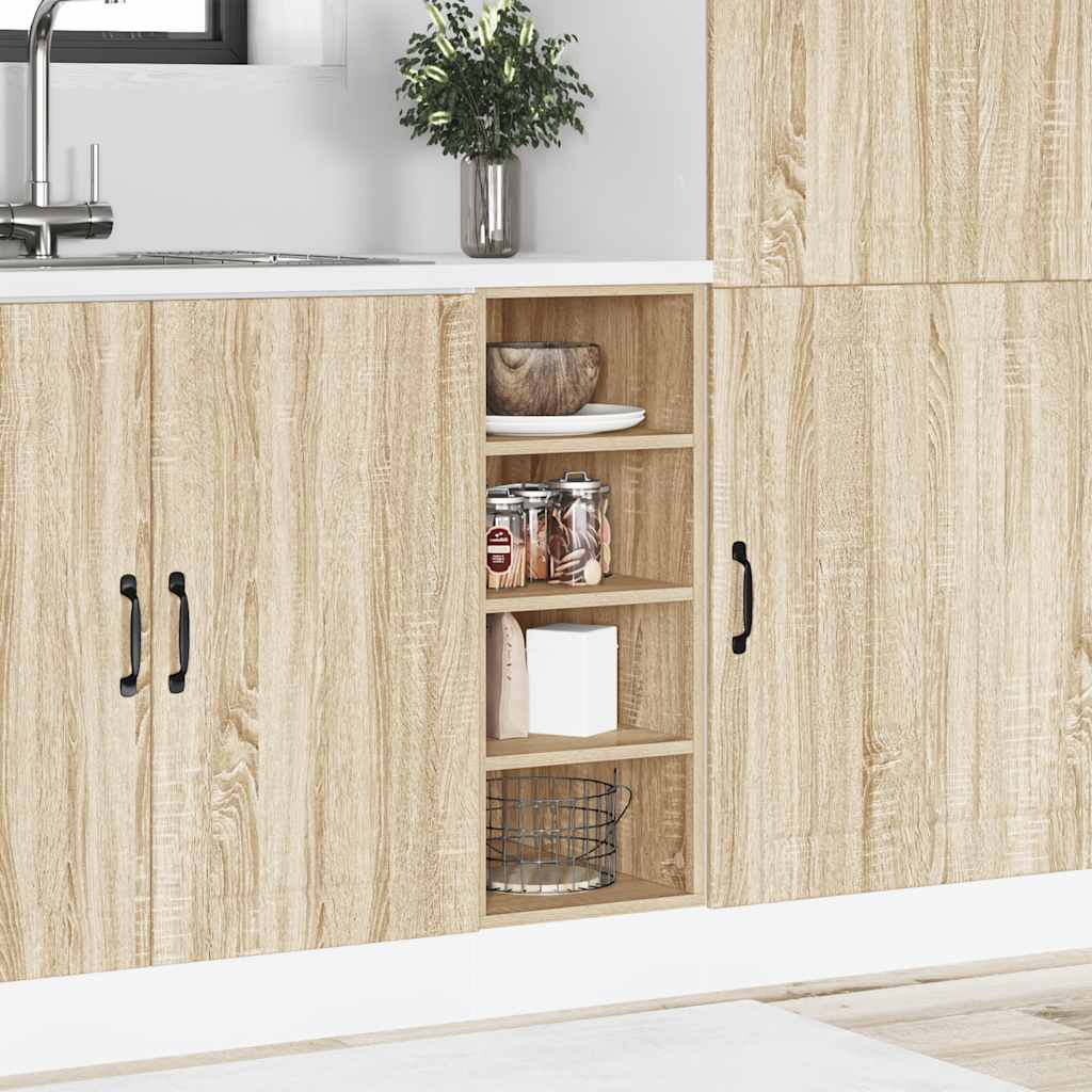 Armadio Inferiore Rovere Sonoma 30x44,5x81,5 cm in Truciolato
