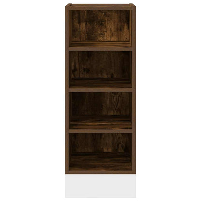 Armadio Inferiore Rovere Fumo 30x44,5x81,5 cm Legno Multistrato