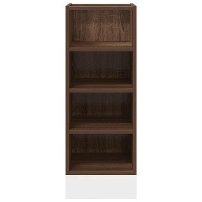 Armadio Inferiore Rovere Marrone 30x44,5x81,5 cm in Truciolato
