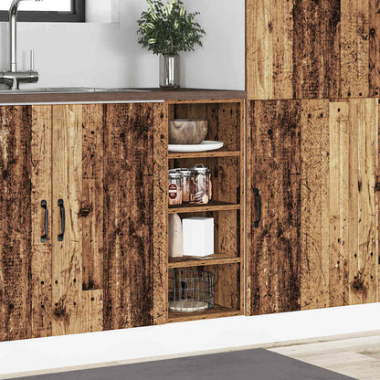 Armadio Inferiore Legno Vecchio 30x44,5x81,5 cm in Truciolato