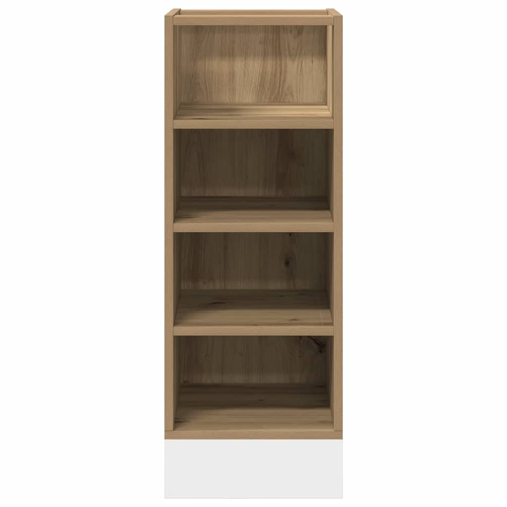 Armadio Inferiore Rovere Artigianale 30x44,5x81,5 cm Truciolato