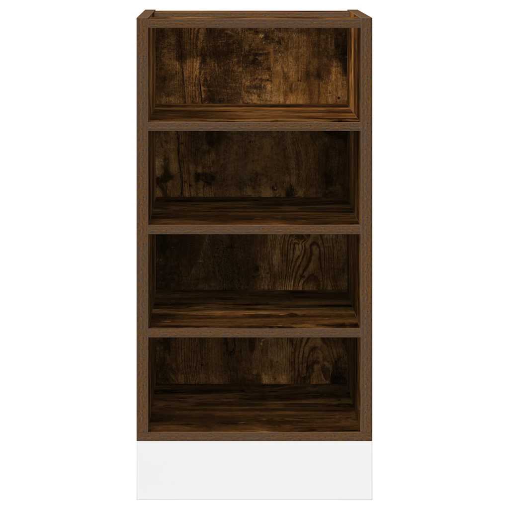 Armadio Inferiore Rovere Fumo 40x44,5x81,5 cm Legno Multistrato