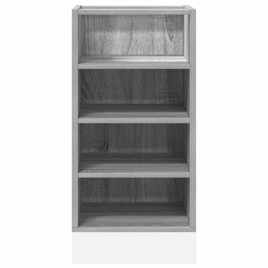 Armadio Inferiore Grigio Sonoma 40x44,5x81,5 cm in Truciolato
