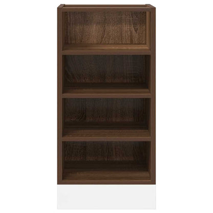 Armadio Inferiore Rovere Marrone 40x44,5x81,5 cm in Truciolato