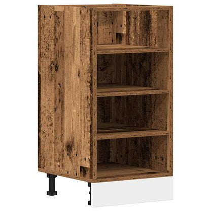 Armadio Inferiore Legno Antico 40x44,5x81,5 cm in Truciolato