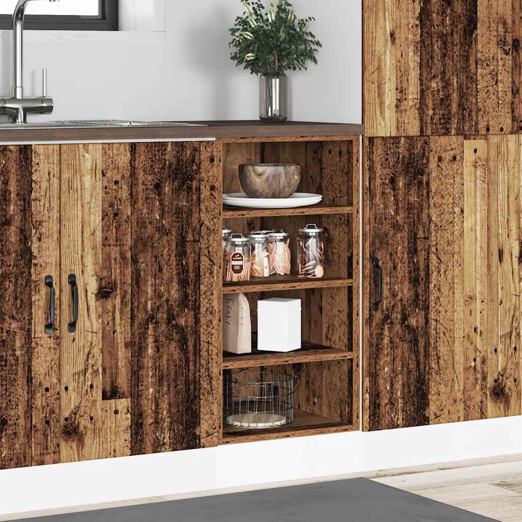 Armadio Inferiore Legno Antico 40x44,5x81,5 cm in Truciolato