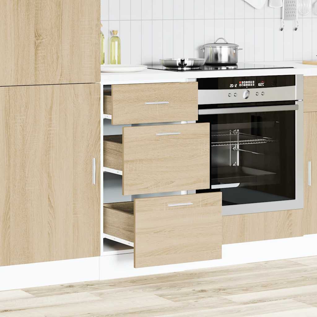 Armadio Inferiore Rovere Sonoma 40x46x81,5 cm Legno Multistrato