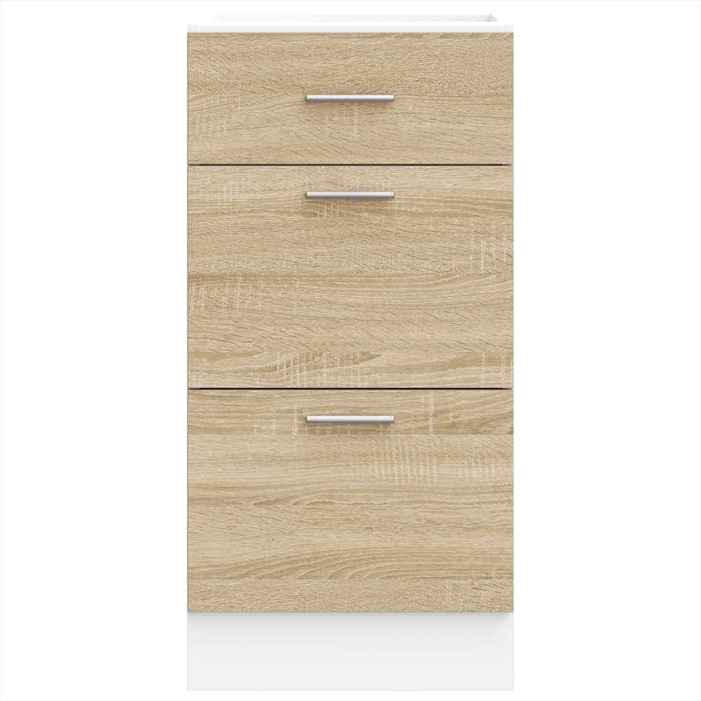 Armadio Inferiore Rovere Sonoma 40x46x81,5 cm Legno Multistrato