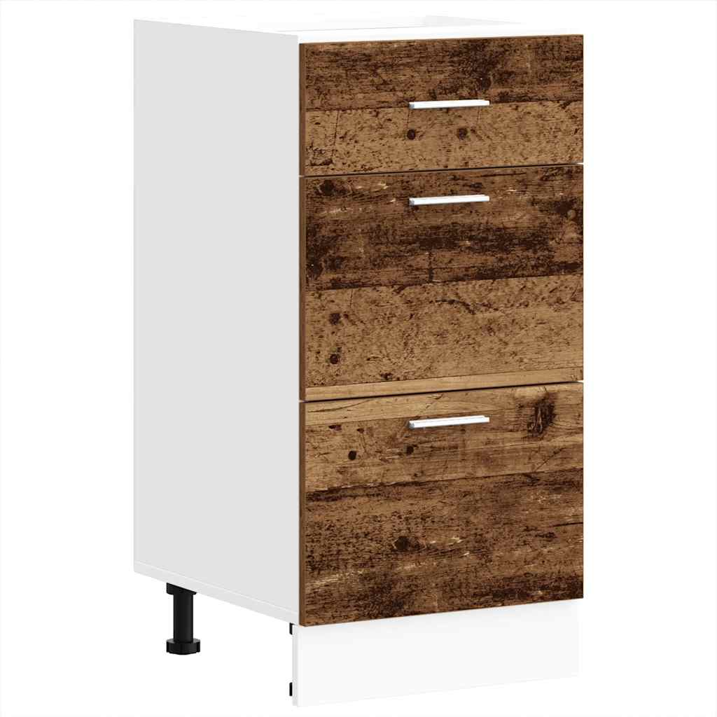 Armadio Inferiore Legno Antico 40x46x81,5 cm Legno Multistrato