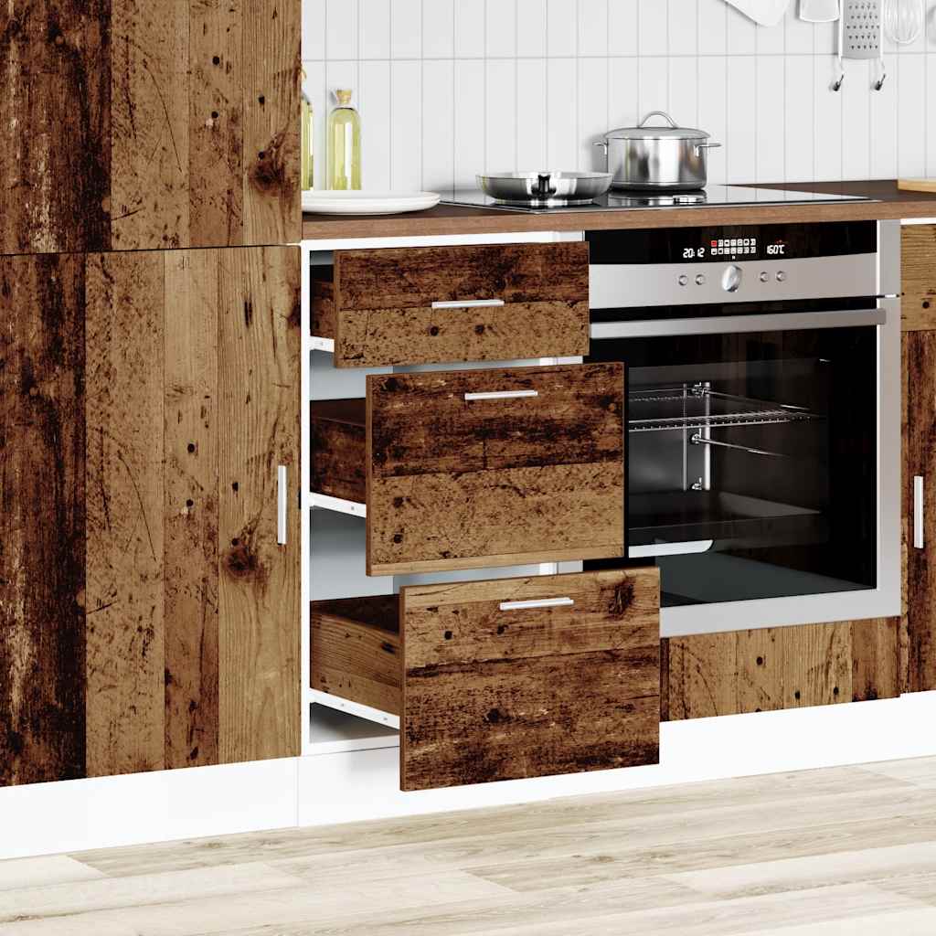 Armadio Inferiore Legno Antico 40x46x81,5 cm Legno Multistrato