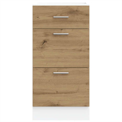Armadio Inferiore Rovere Artigianale 40x46x81,5 cm Truciolato