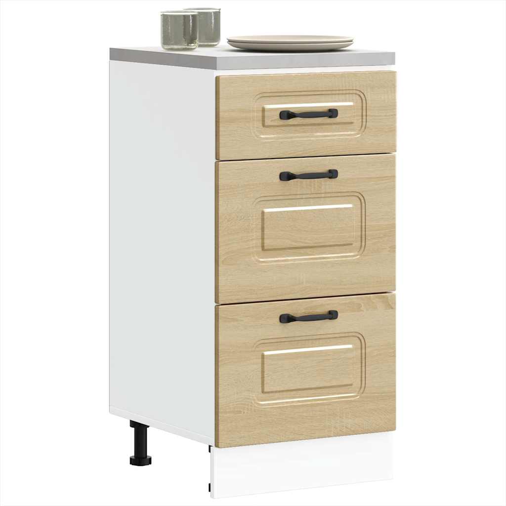 Base da Cucina Kalmar Rovere Sonoma in Legno Multistrato
