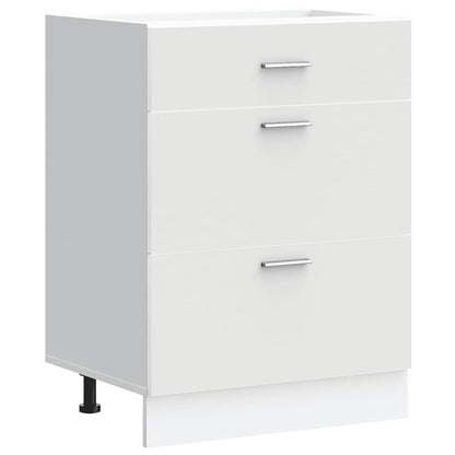 Base da Cucina Bianco in Legno Multistrato
