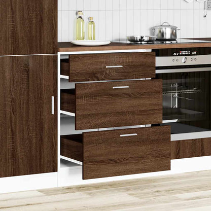 Base da Cucina Rovere Marrone in Legno Multistrato