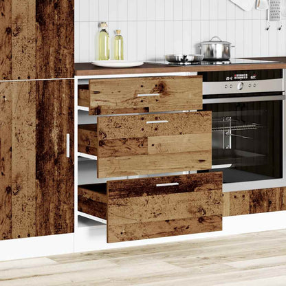 Base da Cucina Legno Vecchio in Legno Multistrato