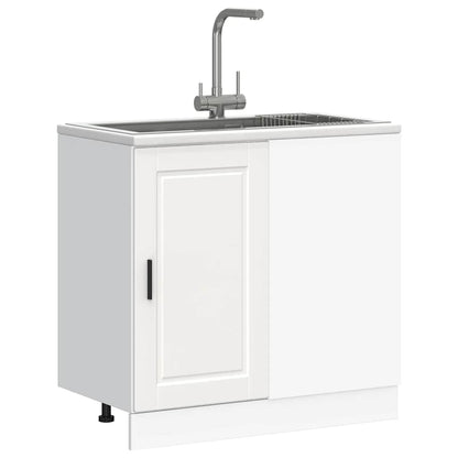 Base da Cucina Porto Bianco in Legno Multistrato