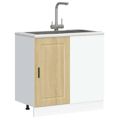 Base da Cucina Porto Rovere Sonoma in Legno Multistrato