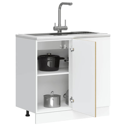 Base da Cucina Porto Rovere Sonoma in Legno Multistrato