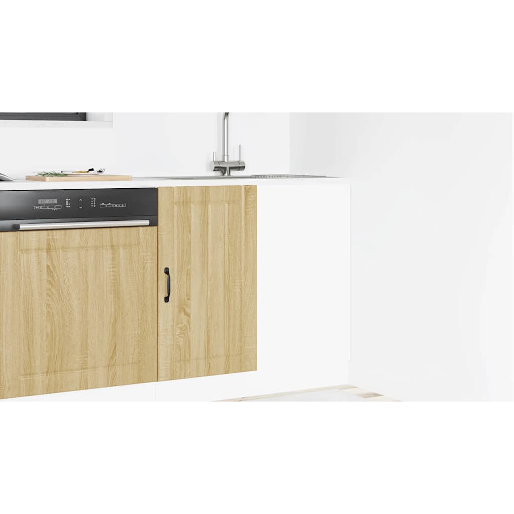 Mobile Base Lavello Lucca Rovere Sonoma in Legno Multistrato