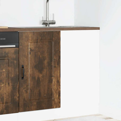Base da Cucina Kalmar Rovere Fumo in Legno Multistrato