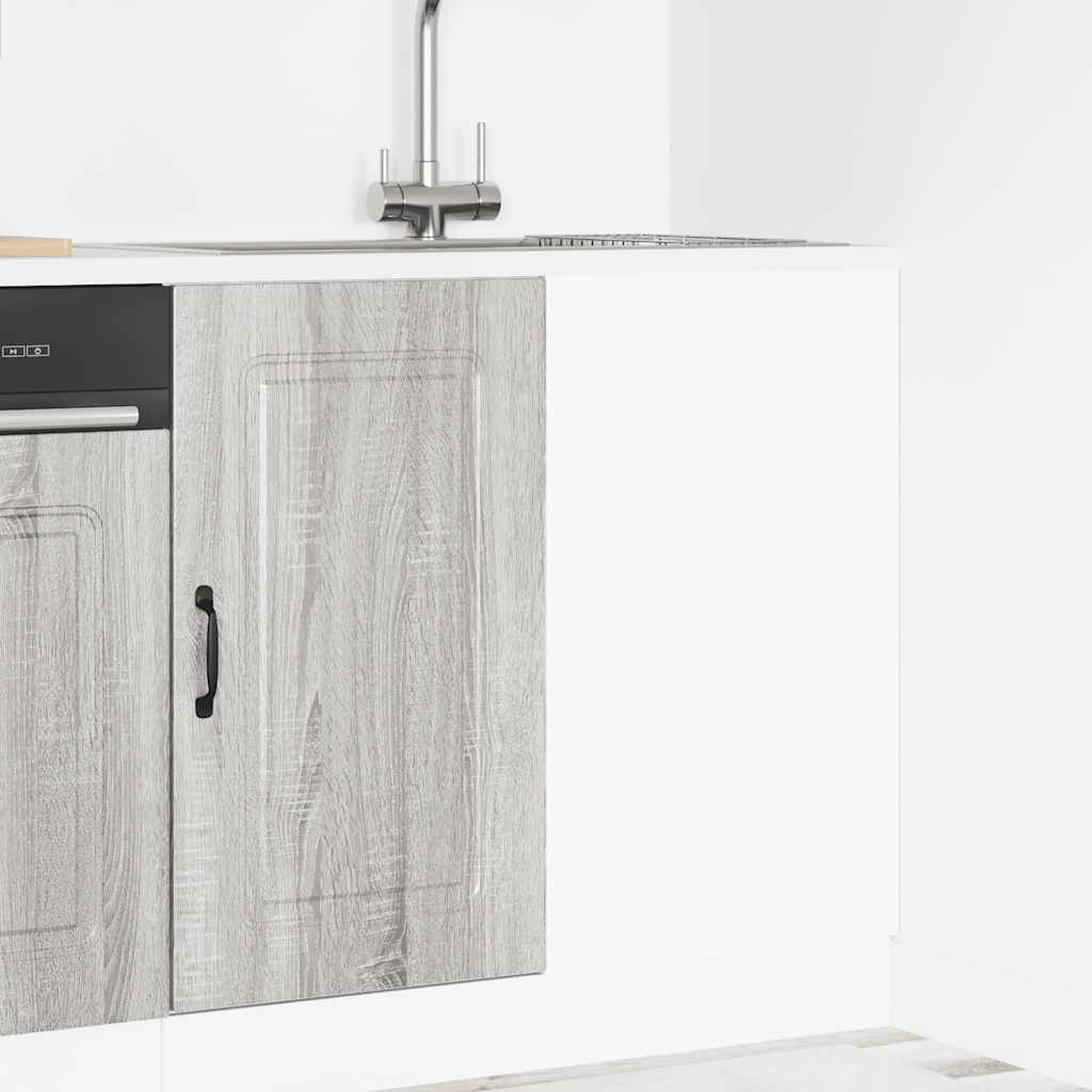 Base da Cucina Kalmar Grigio Sonoma in Legno Multistrato
