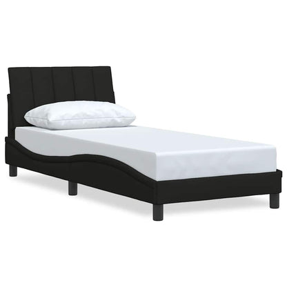 Giroletto senza Materasso Hanko Nero 80x200 cm Tessuto