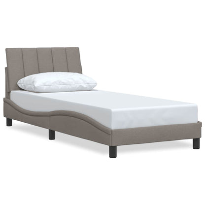 Giroletto senza Materasso Hanko Tortora 80x200 cm Tessuto