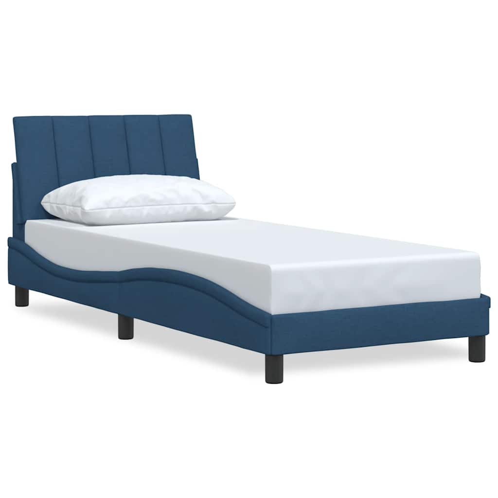 Giroletto senza Materasso Hanko Blu 80x200 cm in Tessuto