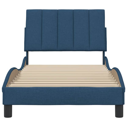 Giroletto senza Materasso Hanko Blu 80x200 cm in Tessuto