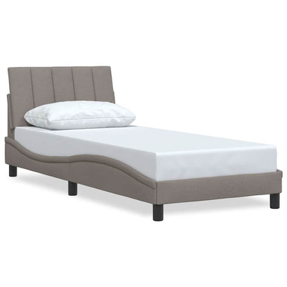 Giroletto senza Materasso Hanko Tortora 90x200 cm Tessuto