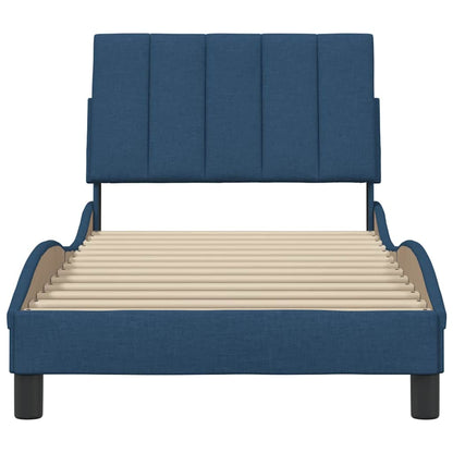 Giroletto senza Materasso Hanko Blu 90x200 cm in Tessuto