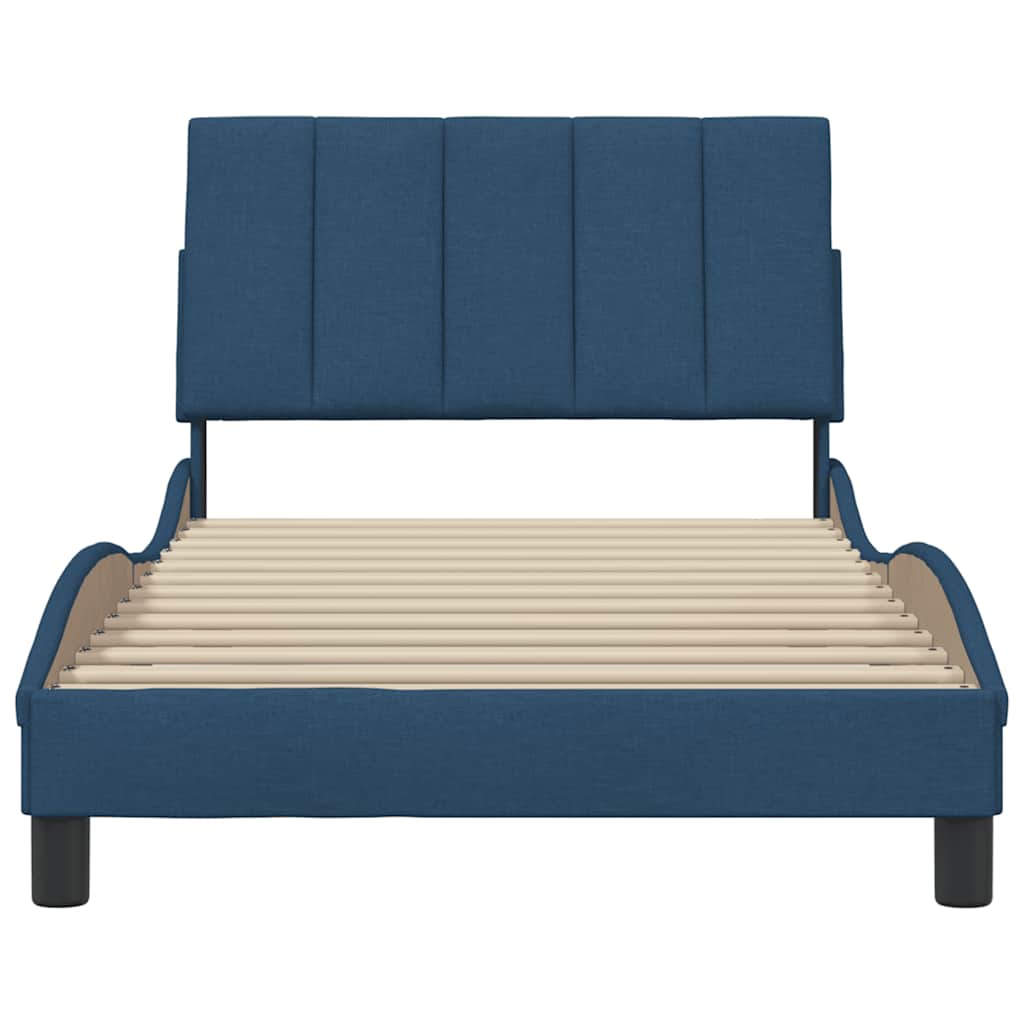 Giroletto senza Materasso Hanko Blu 100x200 cm in Tessuto