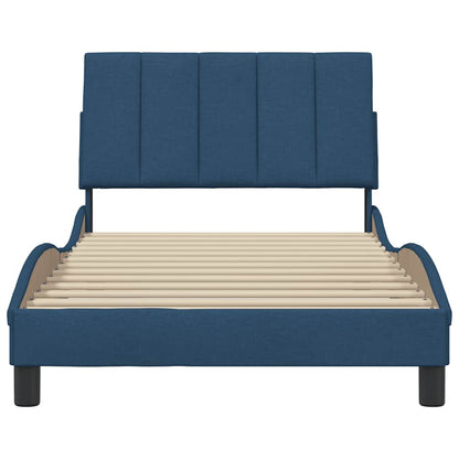 Giroletto senza Materasso Hanko Blu 100x200 cm in Tessuto