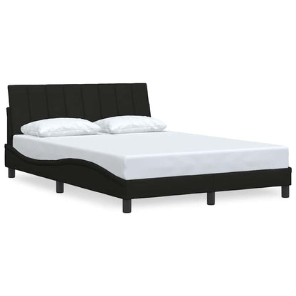 Giroletto senza Materasso Hanko Nero 120x200 cm Tessuto