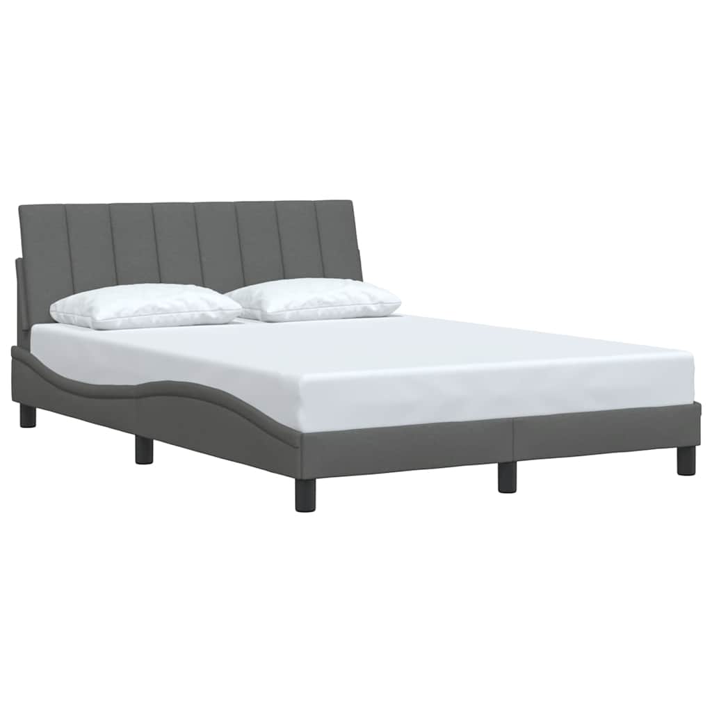 Giroletto senza Materasso Hanko Grigio Scuro 140x190 cm Tessuto