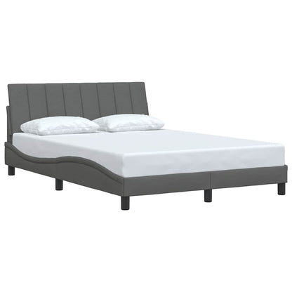 Giroletto senza Materasso Hanko Grigio Scuro 140x190 cm Tessuto