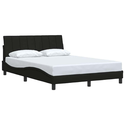 Giroletto senza Materasso Hanko Nero 140x190 cm in Tessuto